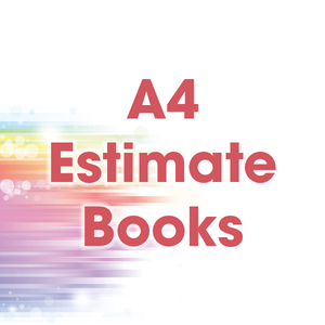 A4 Estimate Book