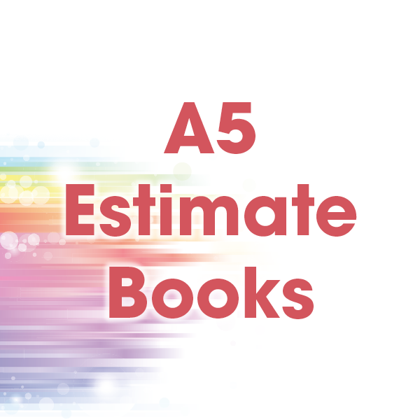 A5 Estimate Books
