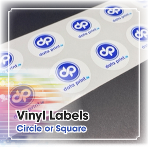 Vinyl Labels - Circle or Square